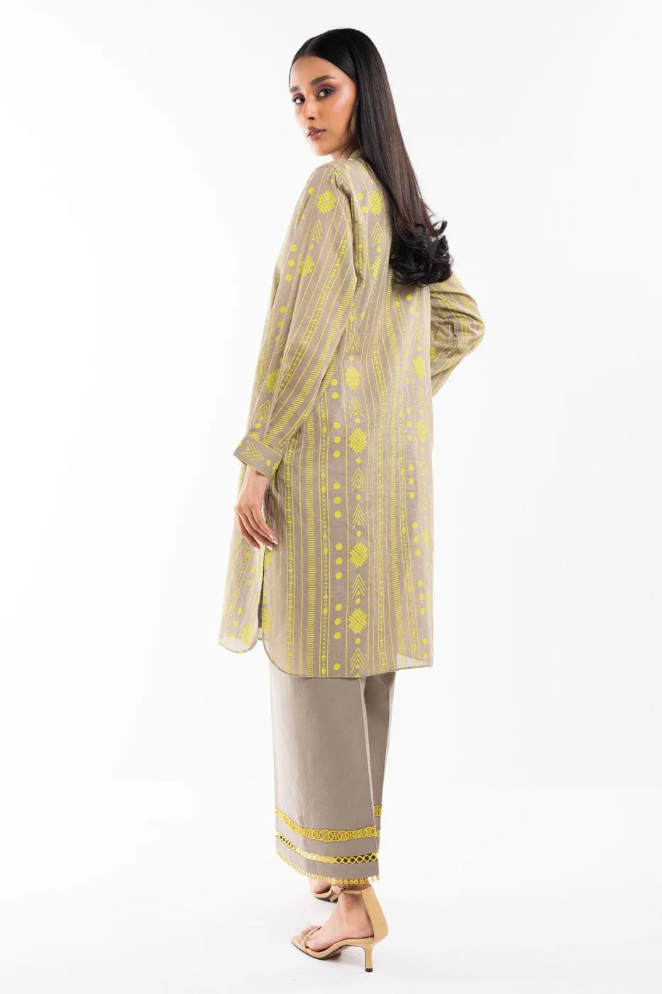 1 Pc Printed Lawn Shirt