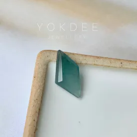 2.4 cts A-Grade Natural Greenish Blue Jadeite Faceted Shape No.130372