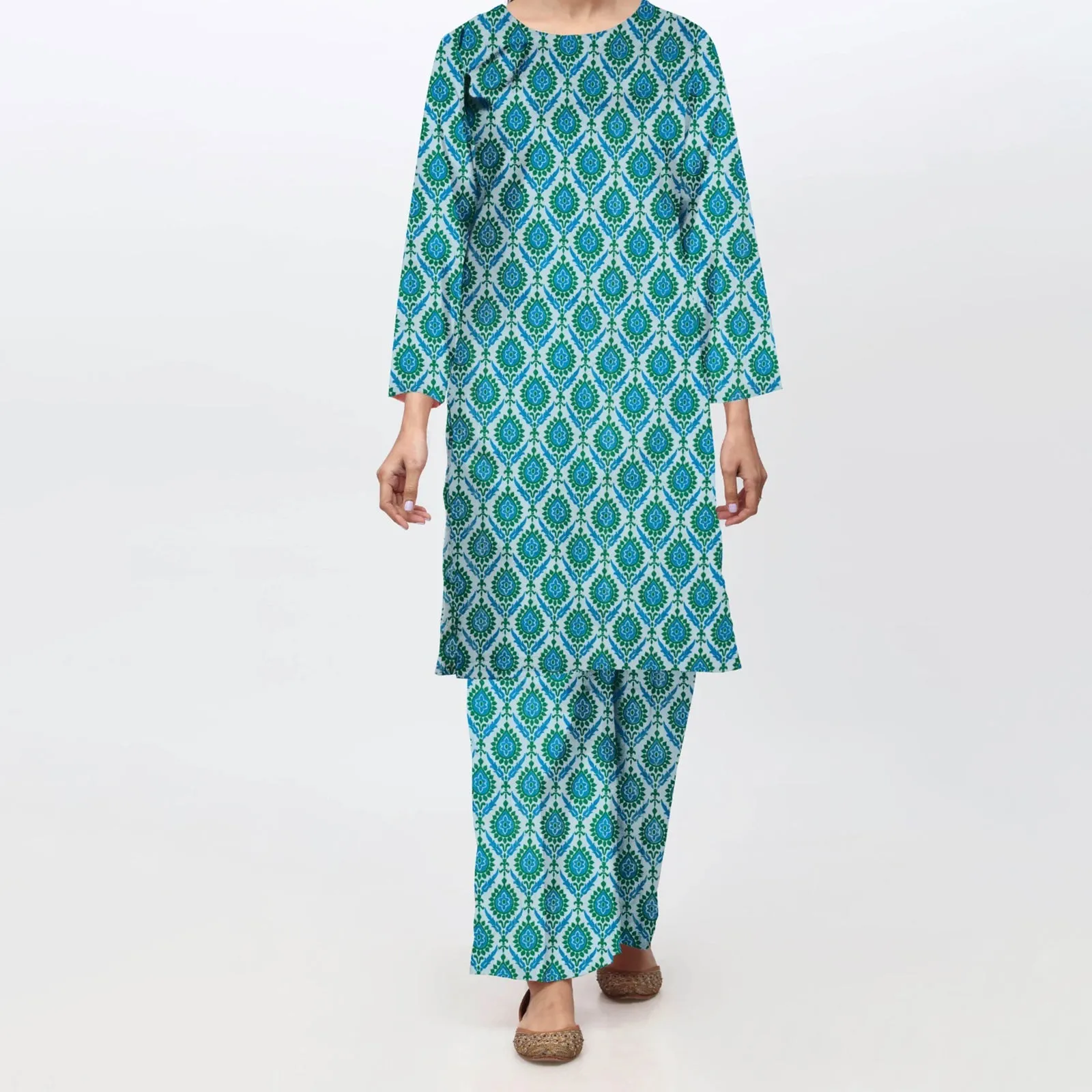 2PC - Unstitched Digital Printed Lawn Suit PS4817
