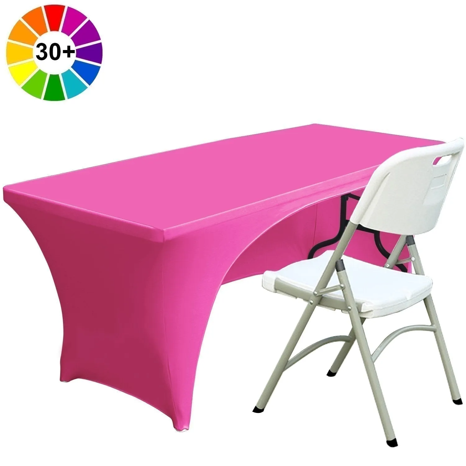ABCCANOPY Spandex Table Cover Fitted Polyester Tablecloth (Incomplete encirclement)