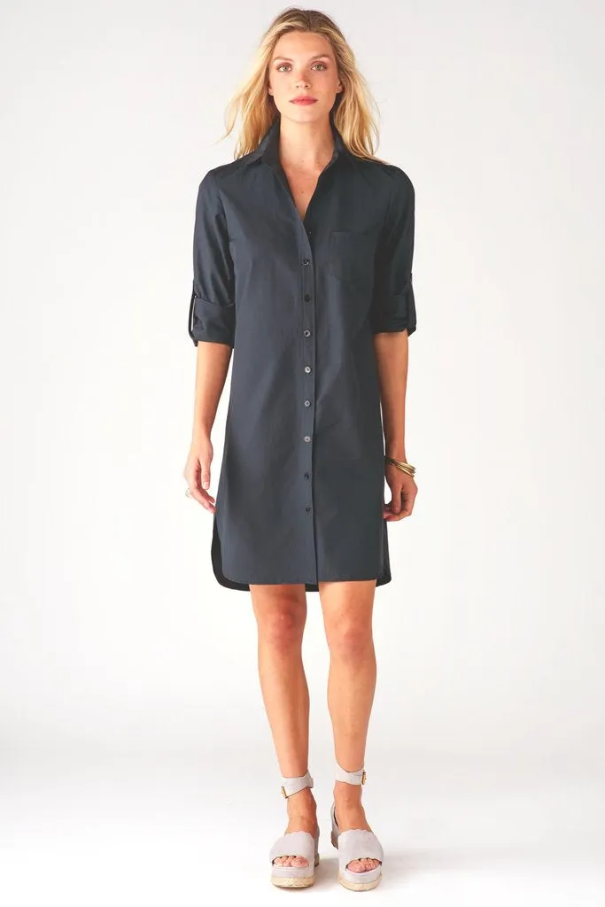 Alex Finley Shirt Dress - Black