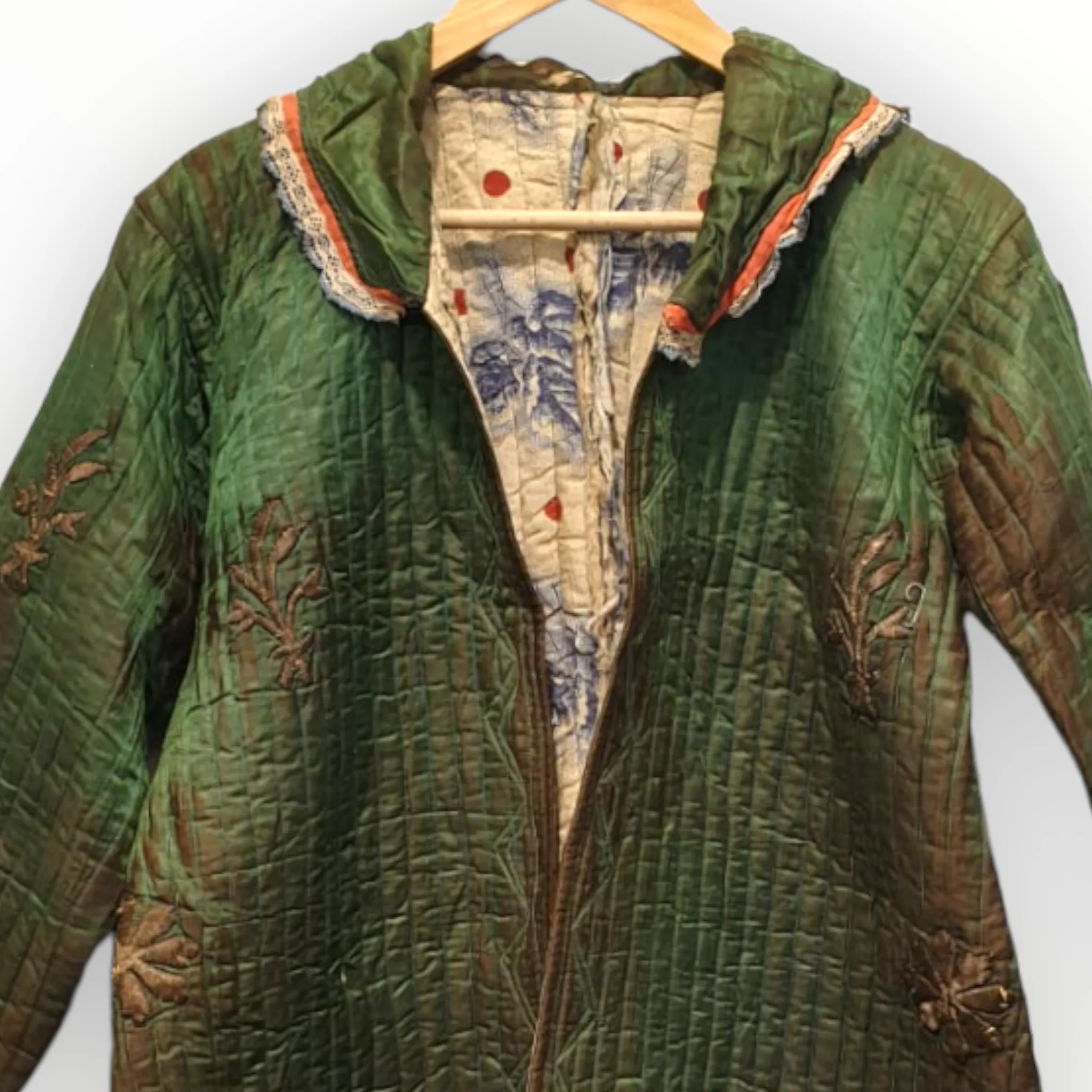 Antique Anatolian Ottoman Textile Jacket Cepken