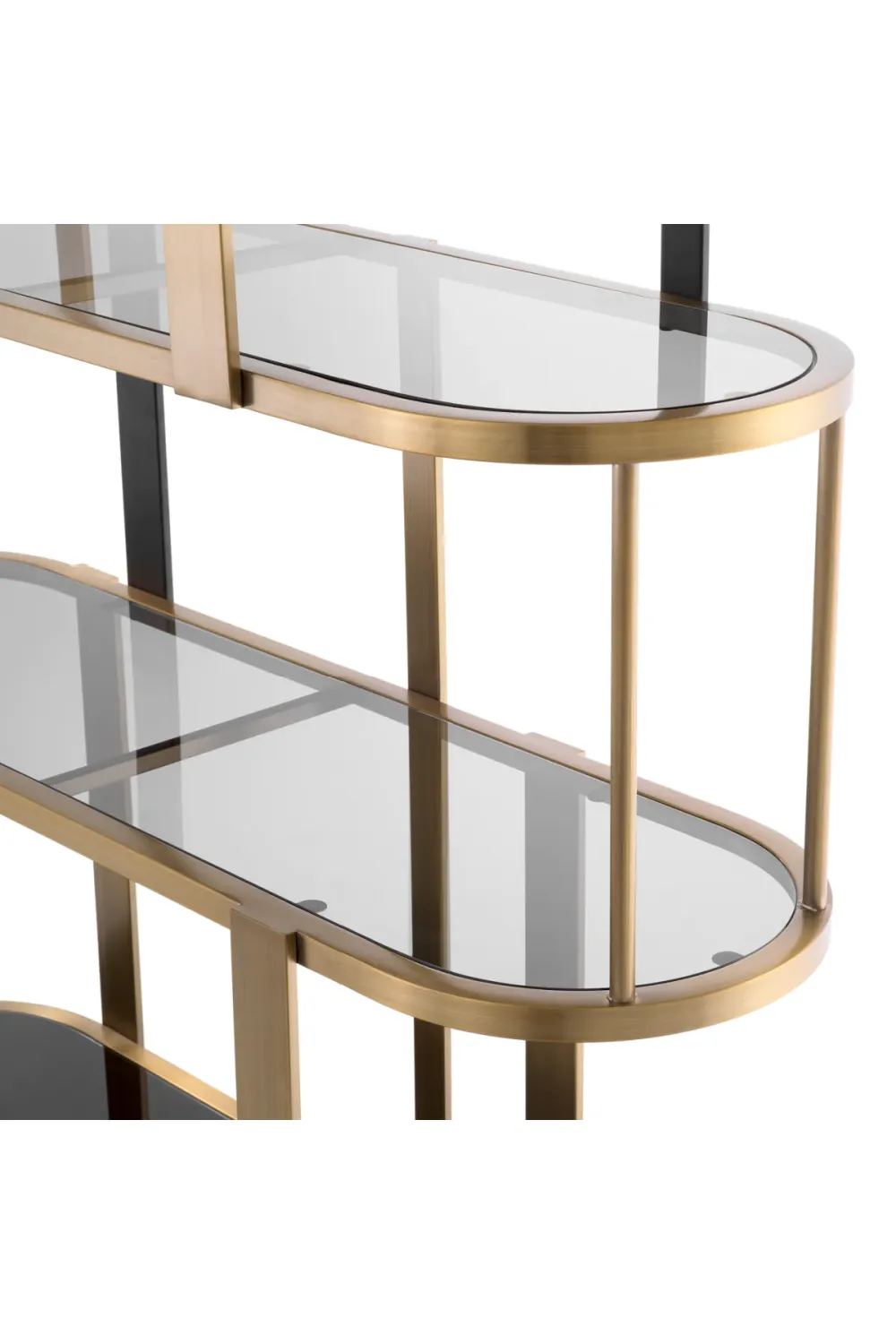 Antique Brass Modern Cabinet | Eichholtz Clio