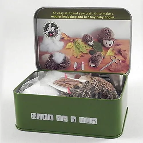 Apples To Pears Gift In A Tin Sew Me Up Hedgehog & Hoglet