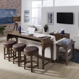 Aspen Skies 416-OT-O4PCS 4 Piece Console Set (1-Console 3-Stools)