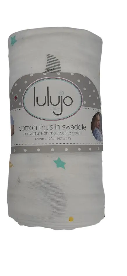 Baby Muslin Swaddle Blanket - Dreamland - LJ035