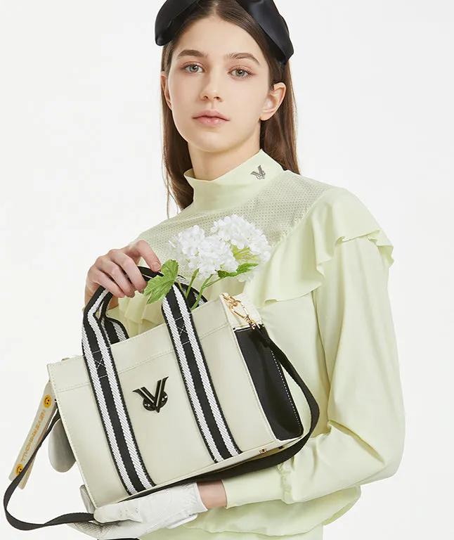Bellina Punching Ruffle Ice Blouson - Yellow