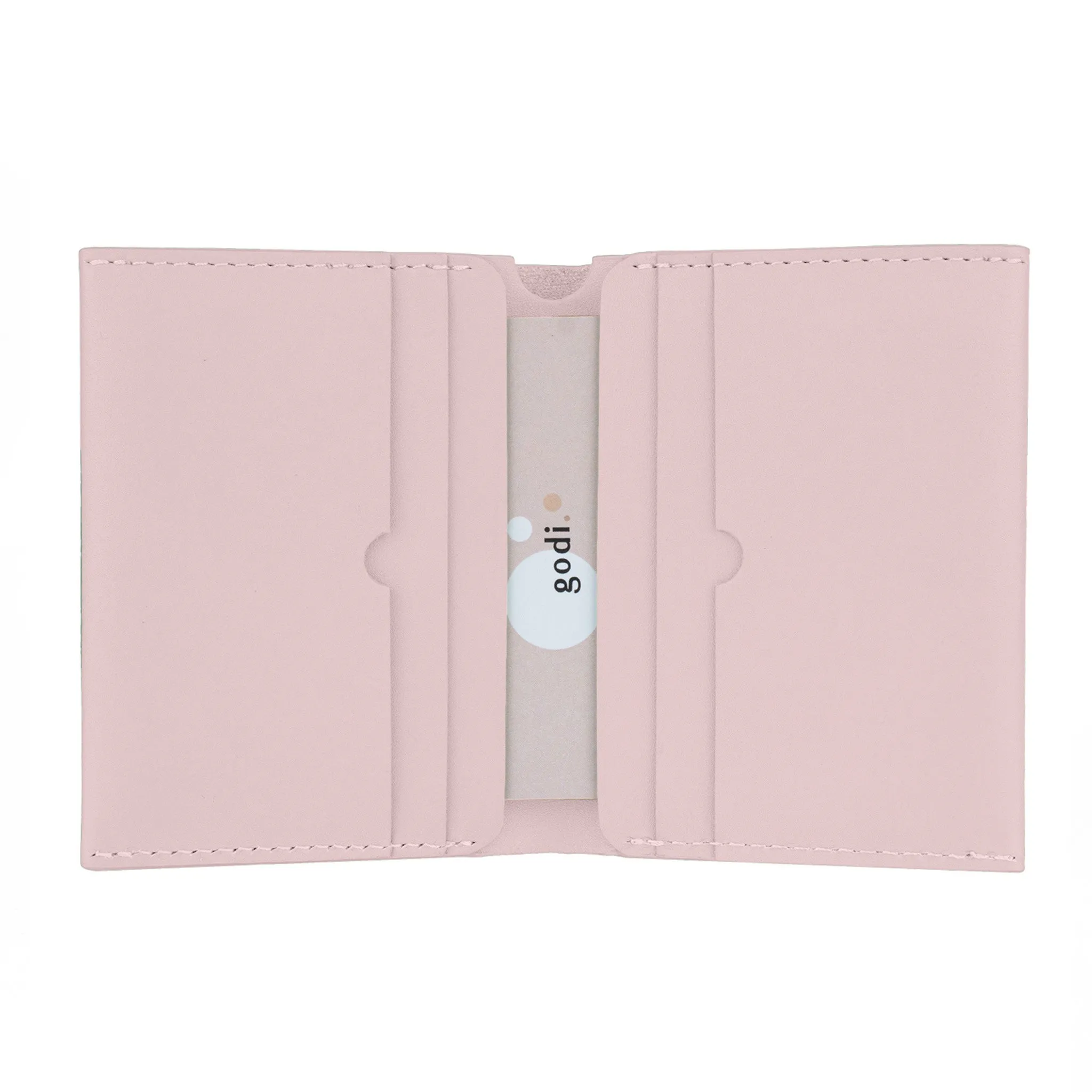 Bifold Wallet in Nude Pink