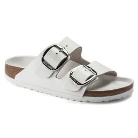 Womens BIRKENSTOCK Arizona Big Buckle Sandals - White, Fashionable Comfort Footwear