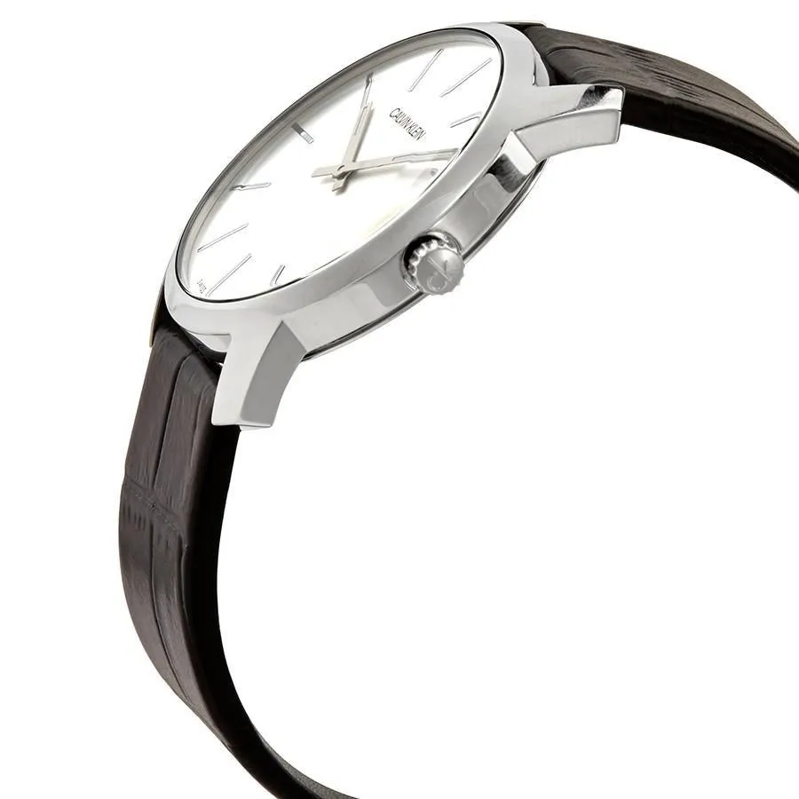Calvin Klein K2G221C6 City Extension Quartz Silver Dial Unisex Watch