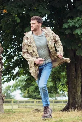 Camo Jacket in Sand