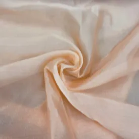 Cantaloupe Pink Solid Tissue Fabric