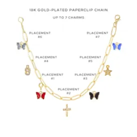 Charm Bracelet with Assorted Charms - Customer's Product with price 50.00