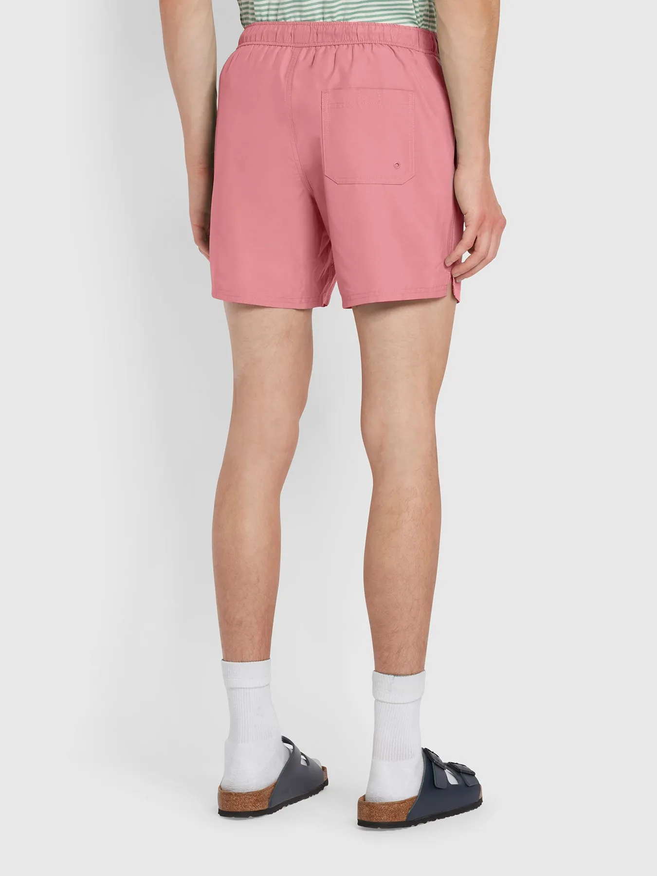 Colbert Swim Shorts In Pink Rose