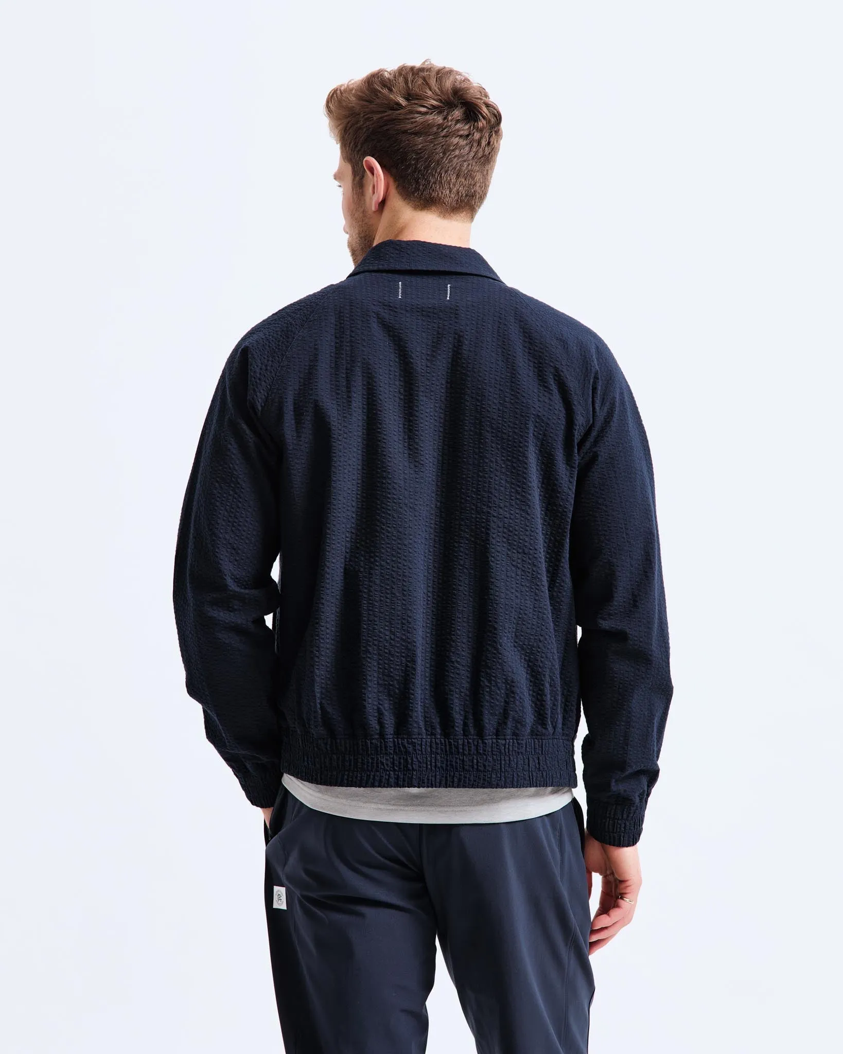 Cotton Seersucker Terrace Jacket