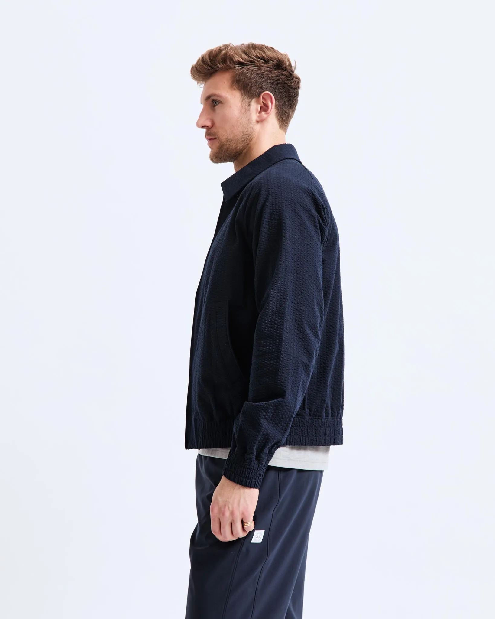 Cotton Seersucker Terrace Jacket