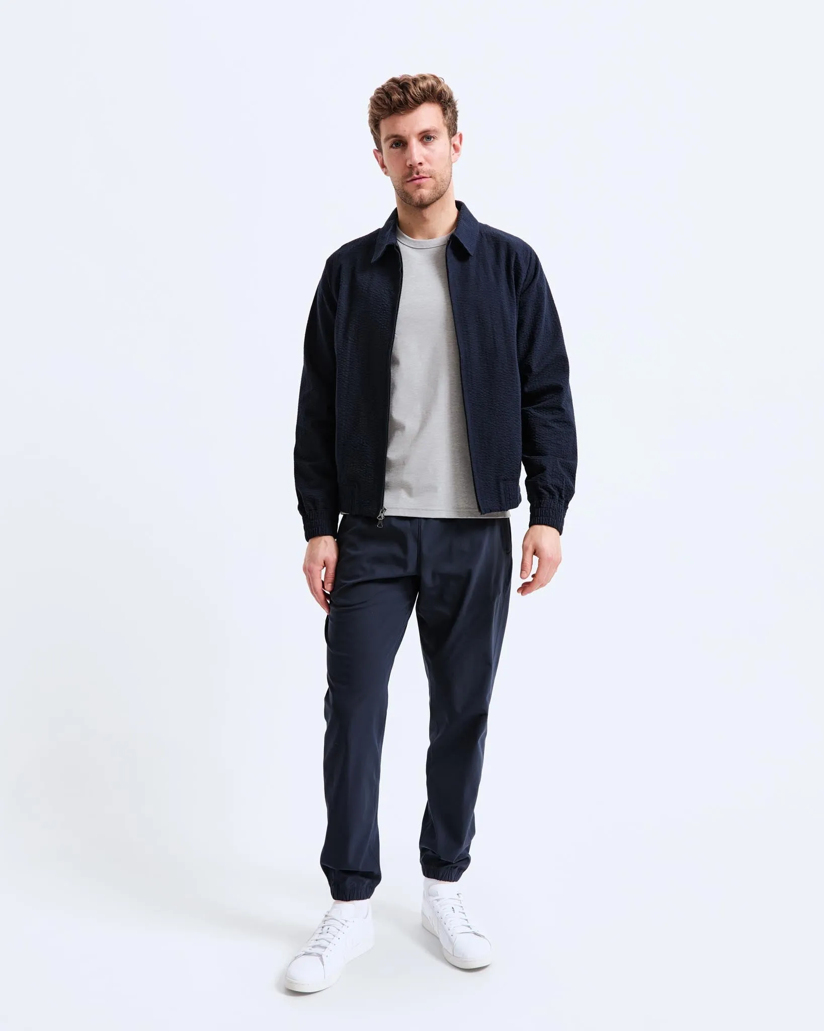 Cotton Seersucker Terrace Jacket