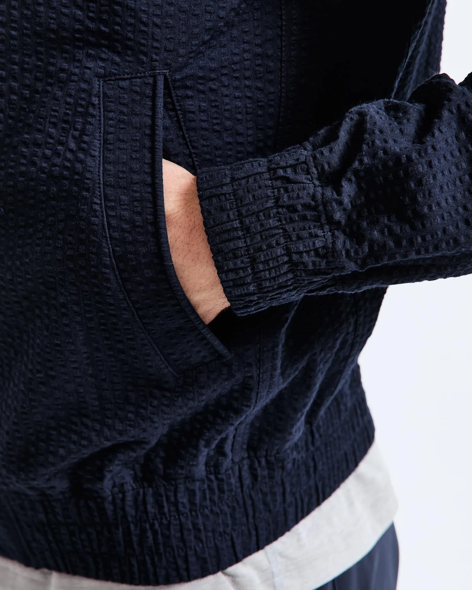 Cotton Seersucker Terrace Jacket