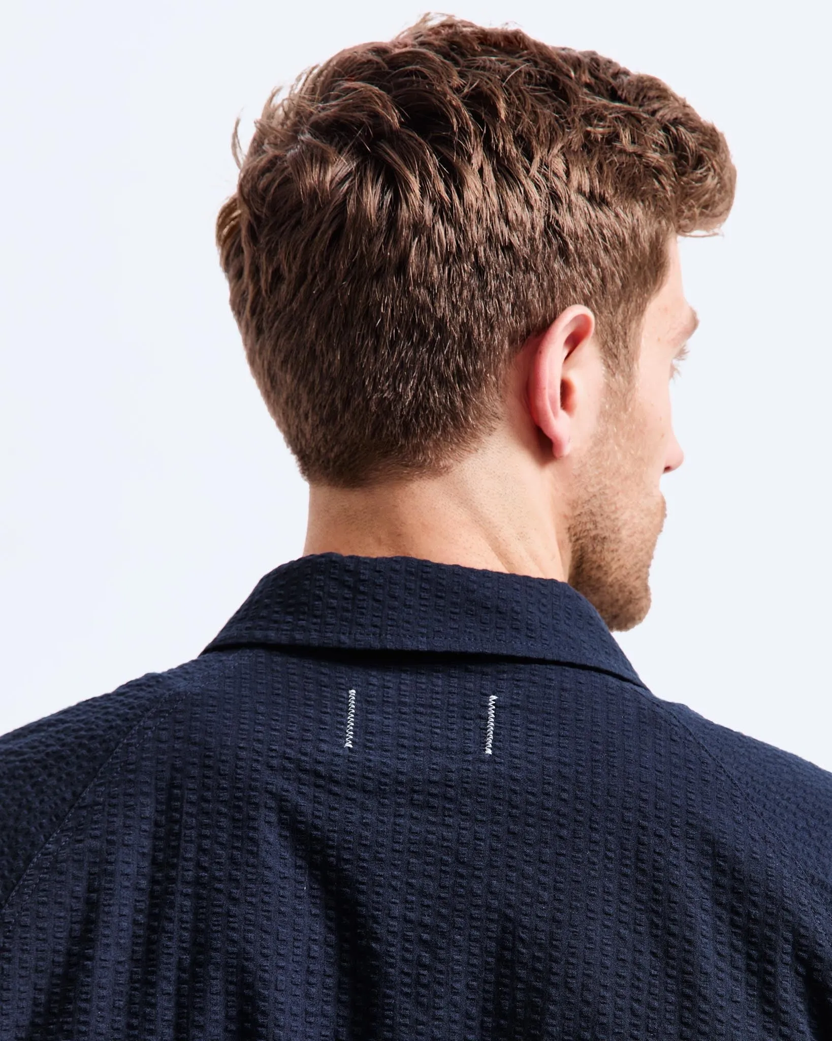 Cotton Seersucker Terrace Jacket