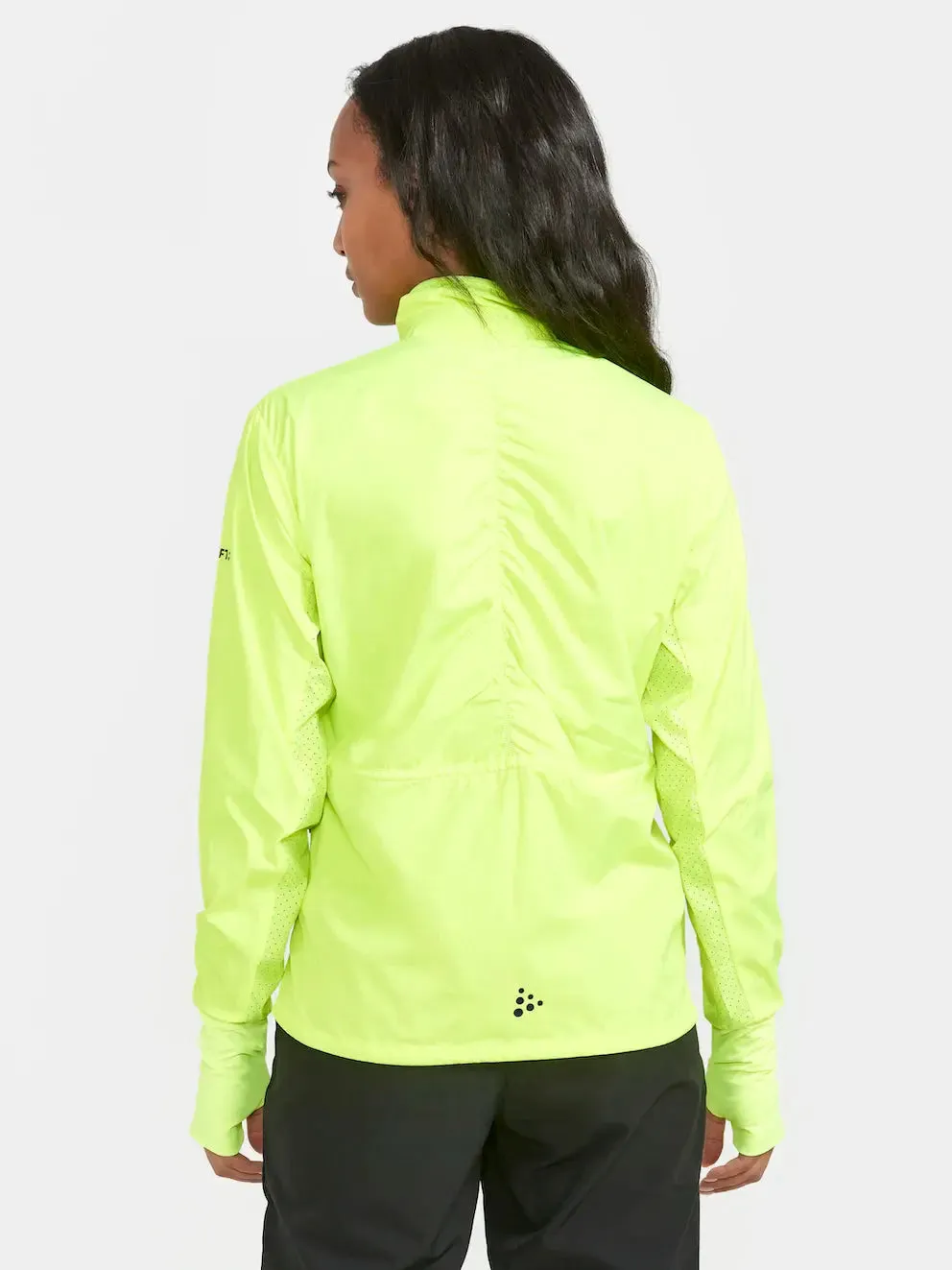 Craft | Adv Essence | Wind Jacket | Dames | Fluor Yellow