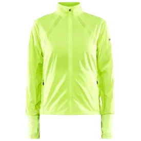 Craft | Adv Essence | Wind Jacket | Dames | Fluor Yellow