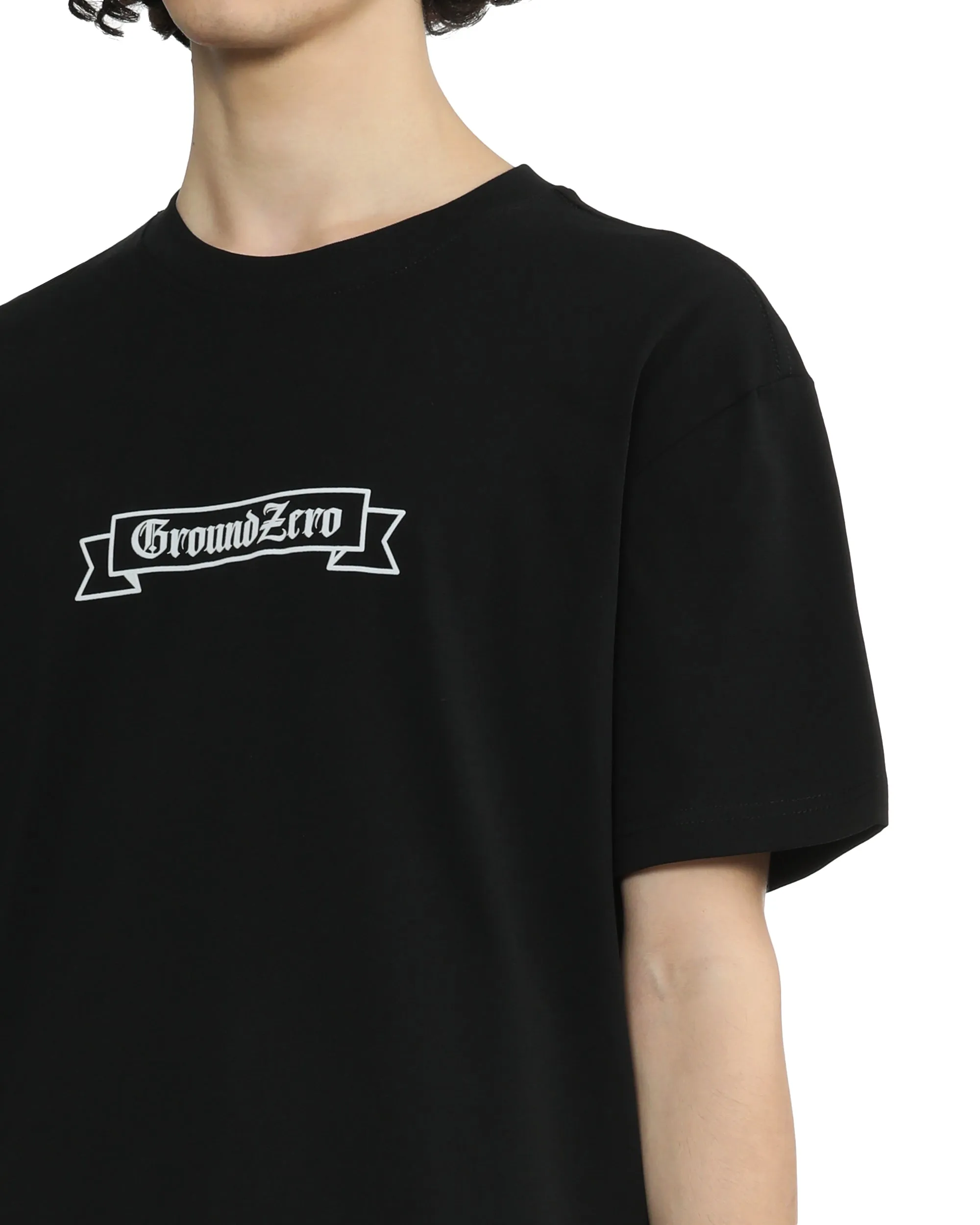 Crew Neck Logo-printed T-shirt