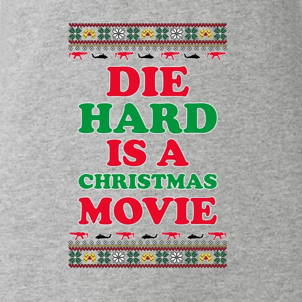 Die Hard is a Christmas Movie Classic McClane Nakatomi Ugly Christmas Womens Graphic T-Shirt