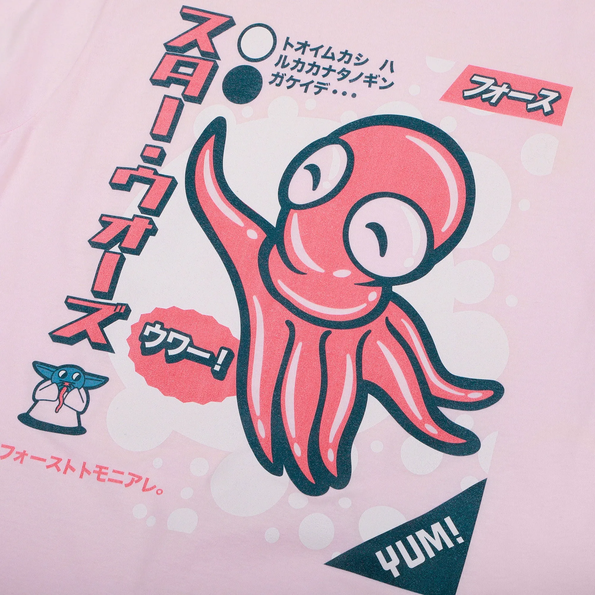 Dried Squid Kanji Pink Tee