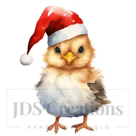 DTF Transfer - Xmas Chick