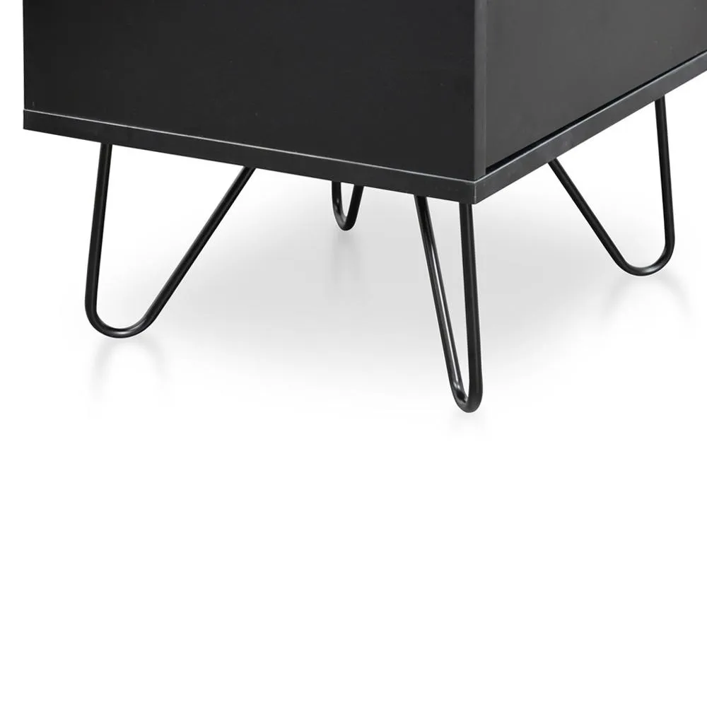 Ex Display - Anthony Bedside Table - Black