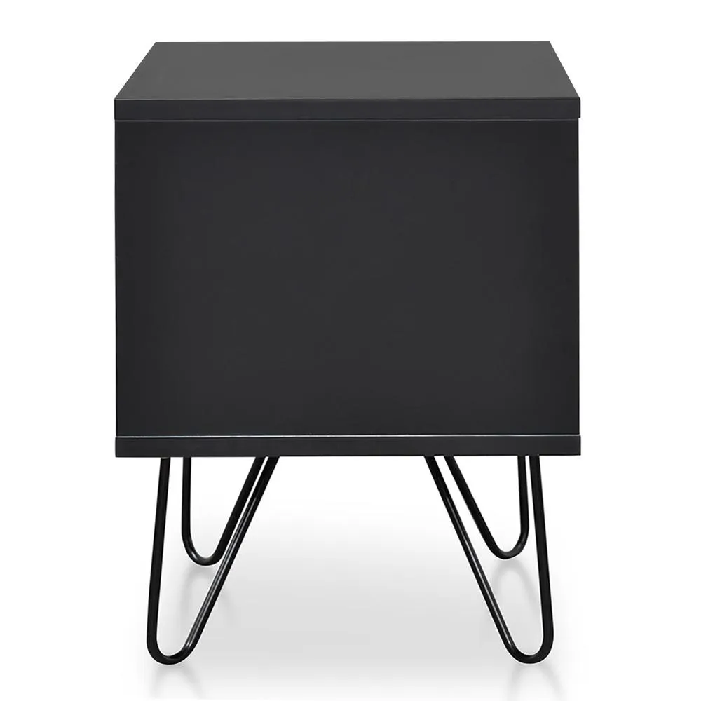 Ex Display - Anthony Bedside Table - Black