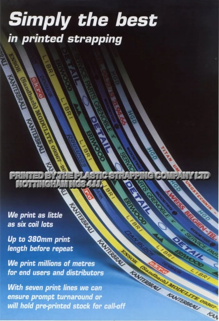 Extruded Polyester Strapping