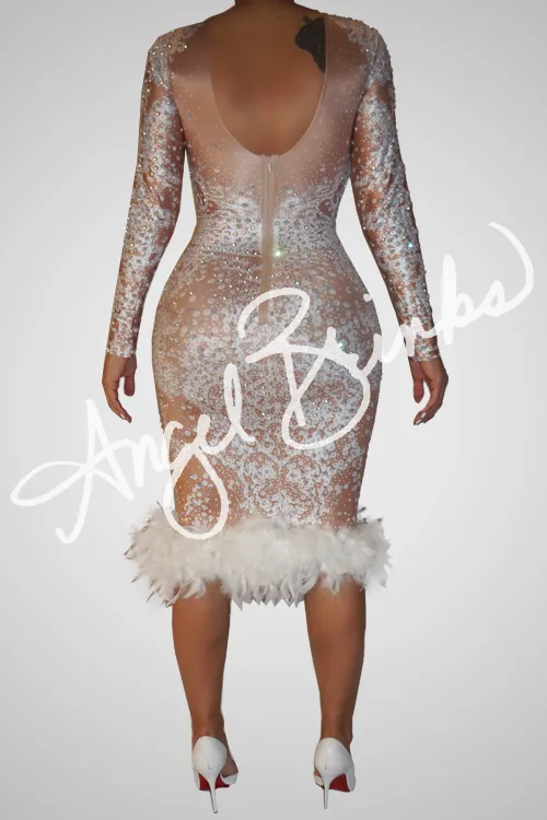 Felicity (Midi/Feathers)