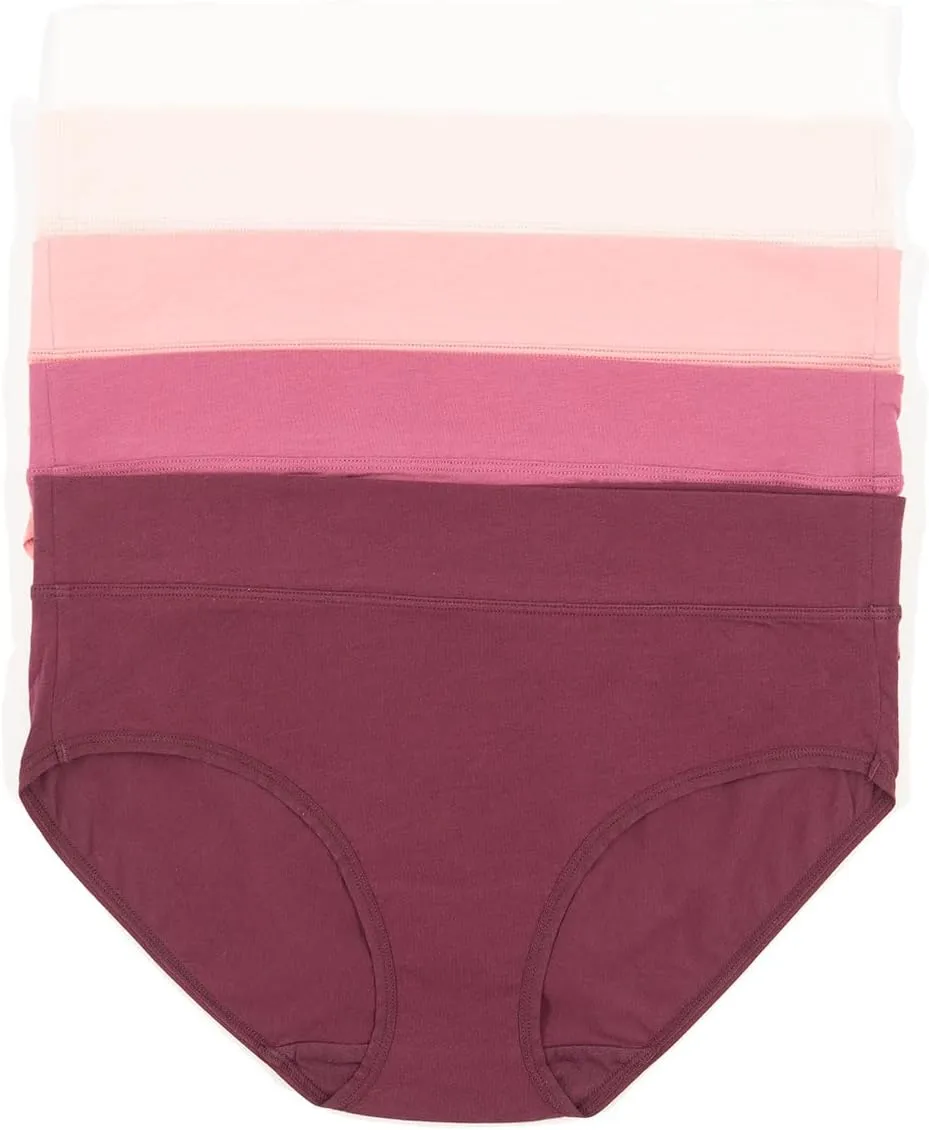 Felina Pima Cotton Hipster - Seamless Cotton Underwear for Women - Soft and Breathable Womens Underwear