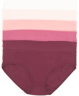 Felina Pima Cotton Hipster - Seamless Cotton Underwear for Women - Soft and Breathable Womens Underwear