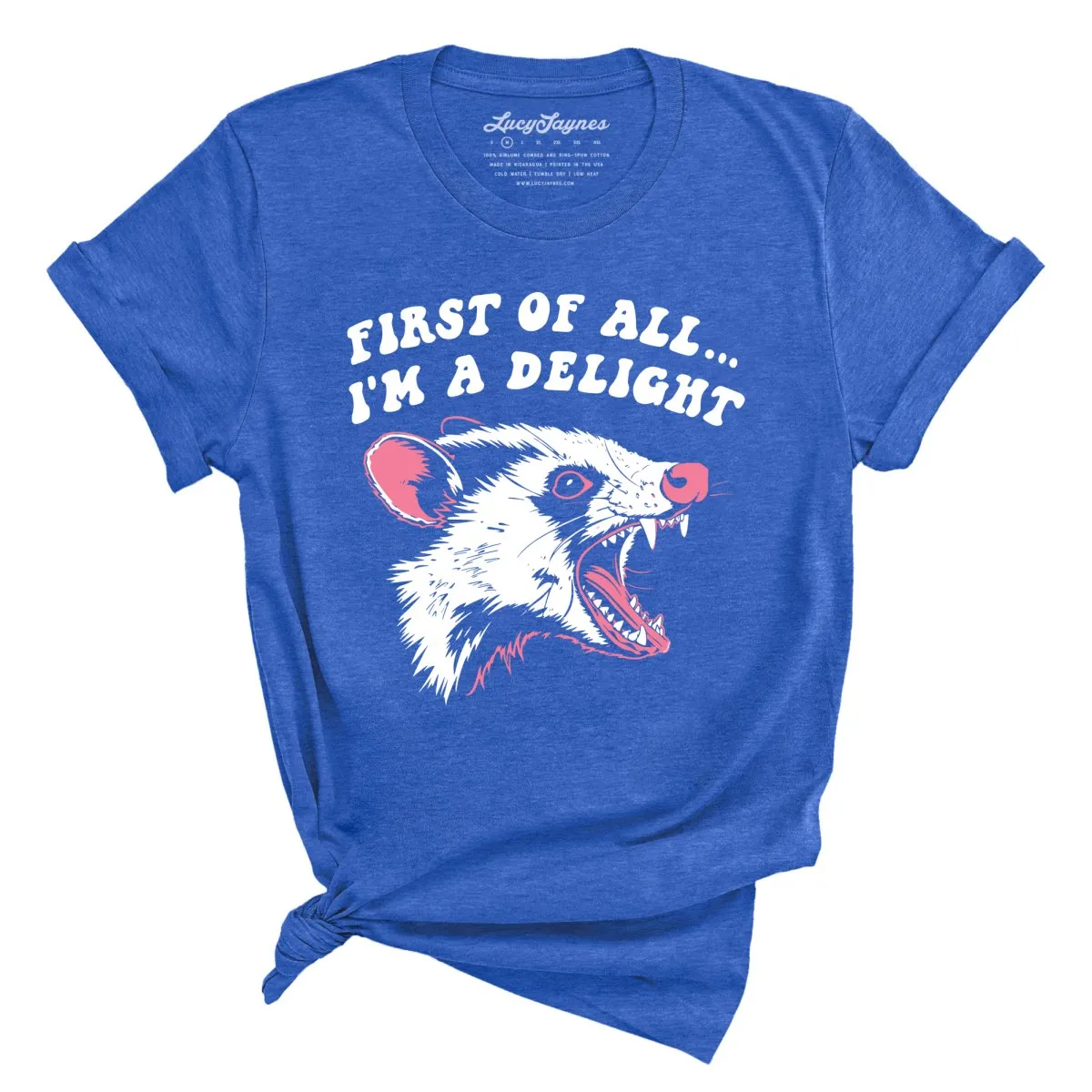 First Of All I'm A Delight Tee