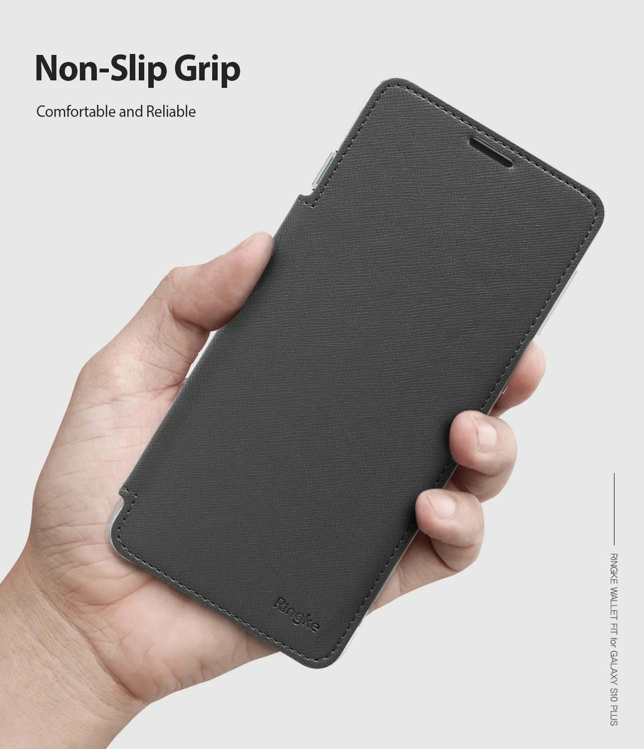 Galaxy S10 Plus Case | Wallet Fit - Ash Gray