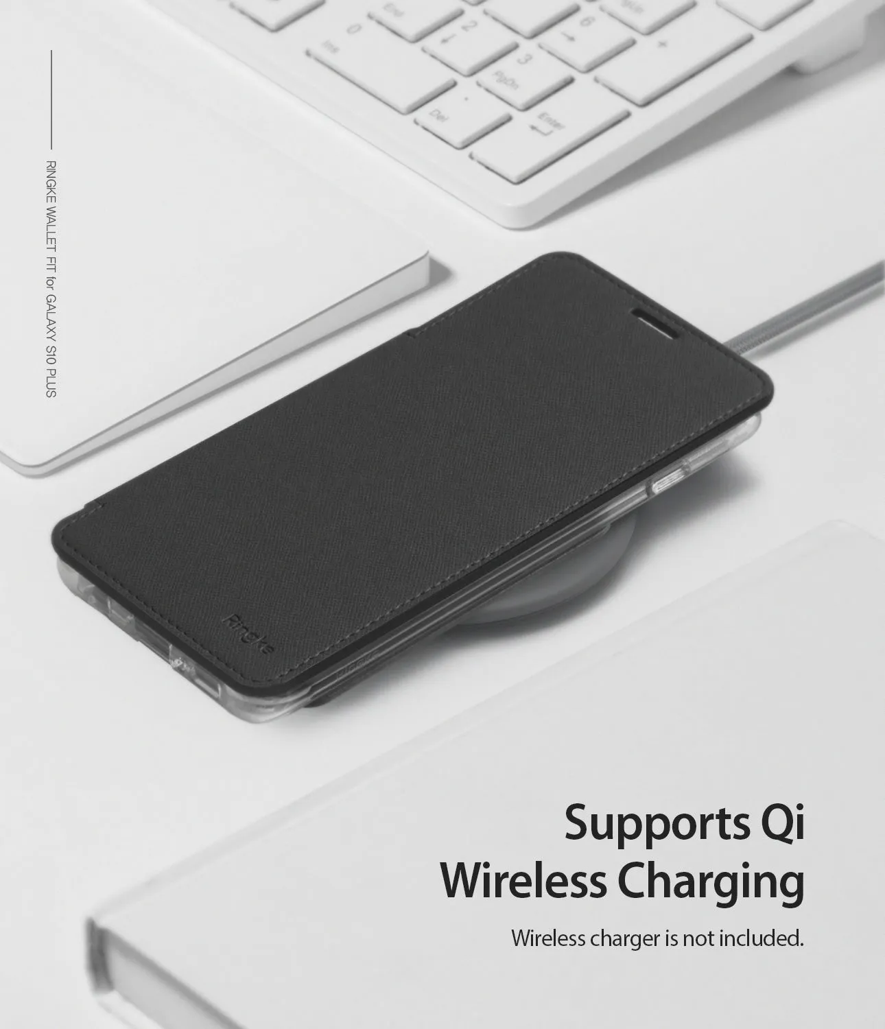 Galaxy S10 Plus Case | Wallet Fit - Ash Gray