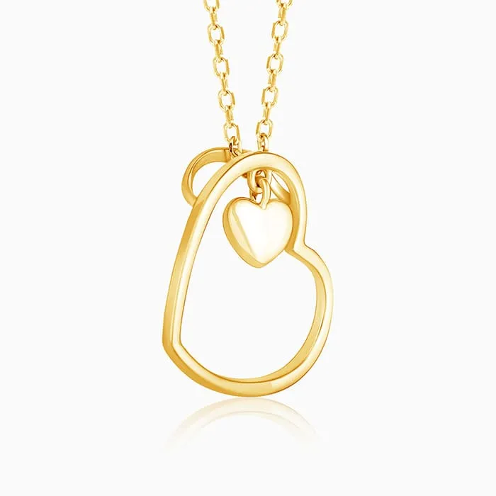 Golden Heart Necklace
