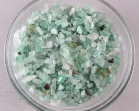 Green Aventurine Stone Chips 100g - Undrilled (G045)
