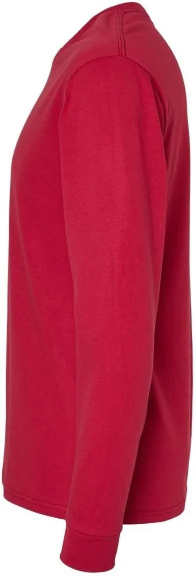 Hanes Essential-T 100% Cotton Long Sleeve T-Shirt 5286