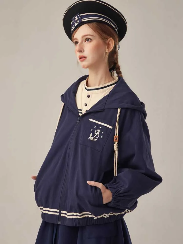 Hooded cotton jacket【s0000010250】