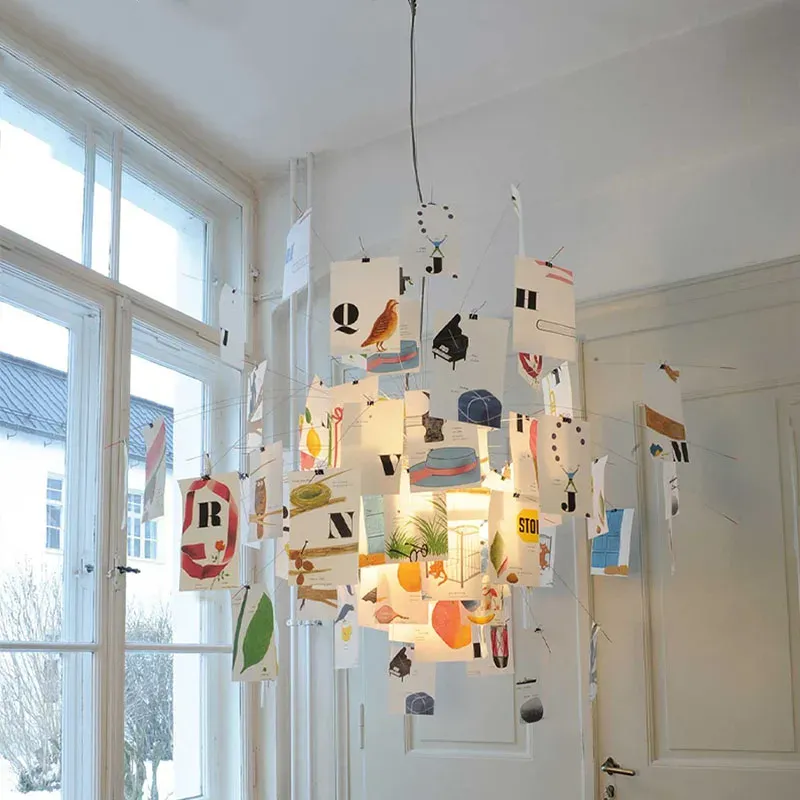IIS Sonleke Modern Lustre Photo DIY Hanging Chandelier