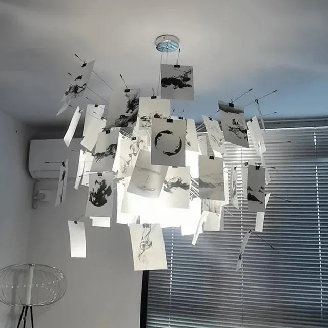 IIS Sonleke Modern Lustre Photo DIY Hanging Chandelier