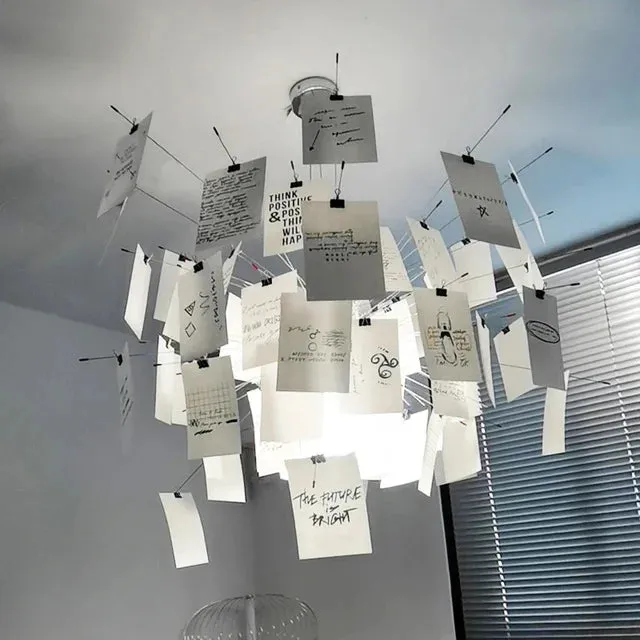 IIS Sonleke Modern Lustre Photo DIY Hanging Chandelier
