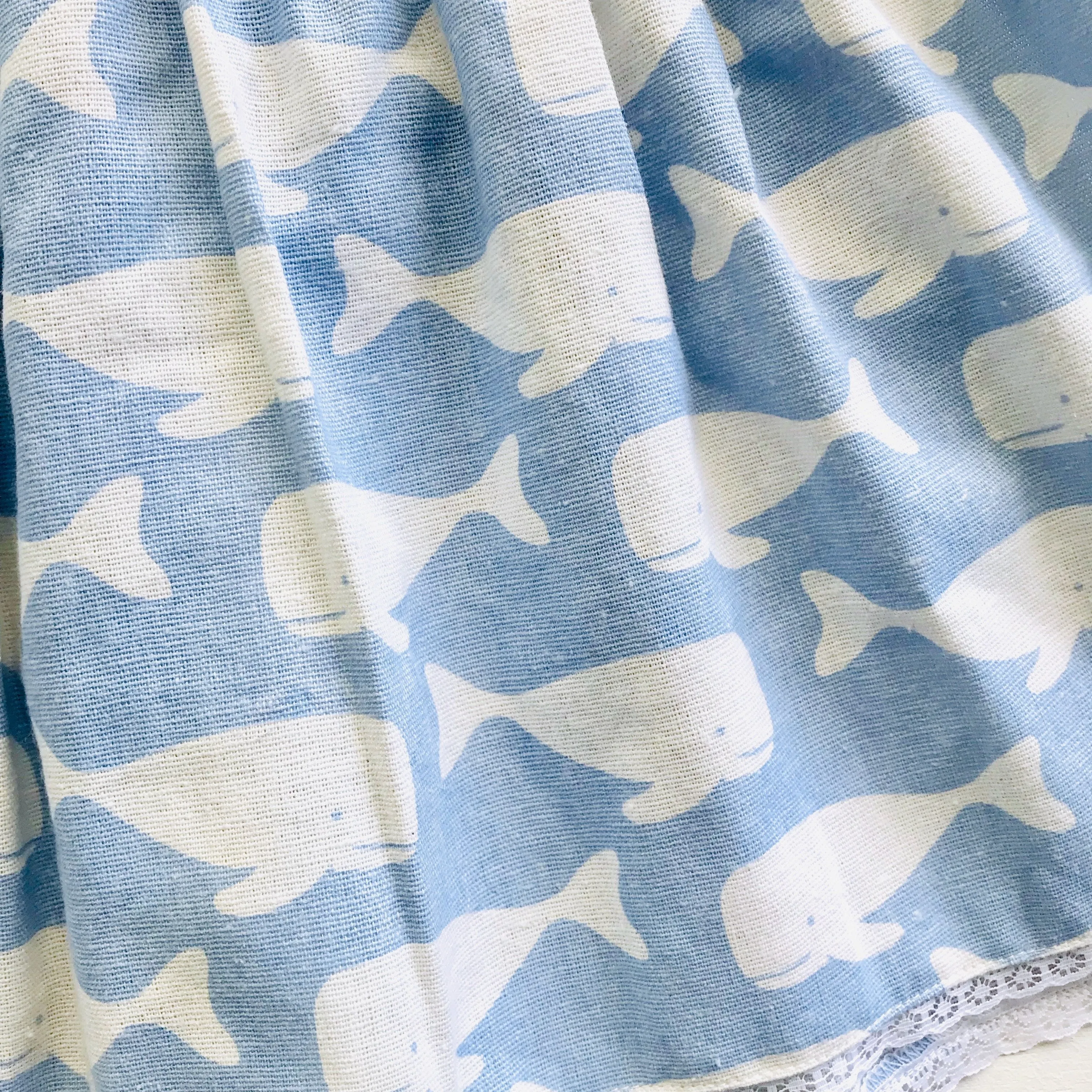 Iris Dress in Wally Whale