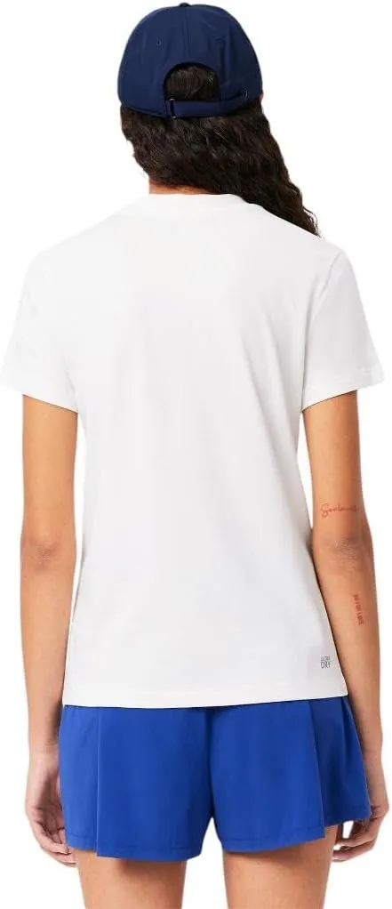 Lacoste Women's Sport Organic Cotton Jersey T-Shirt