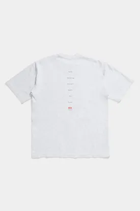 Lily Tee - Bleached Heather Grey