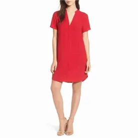 Lush Hailey Crepe Dress Red Size XS