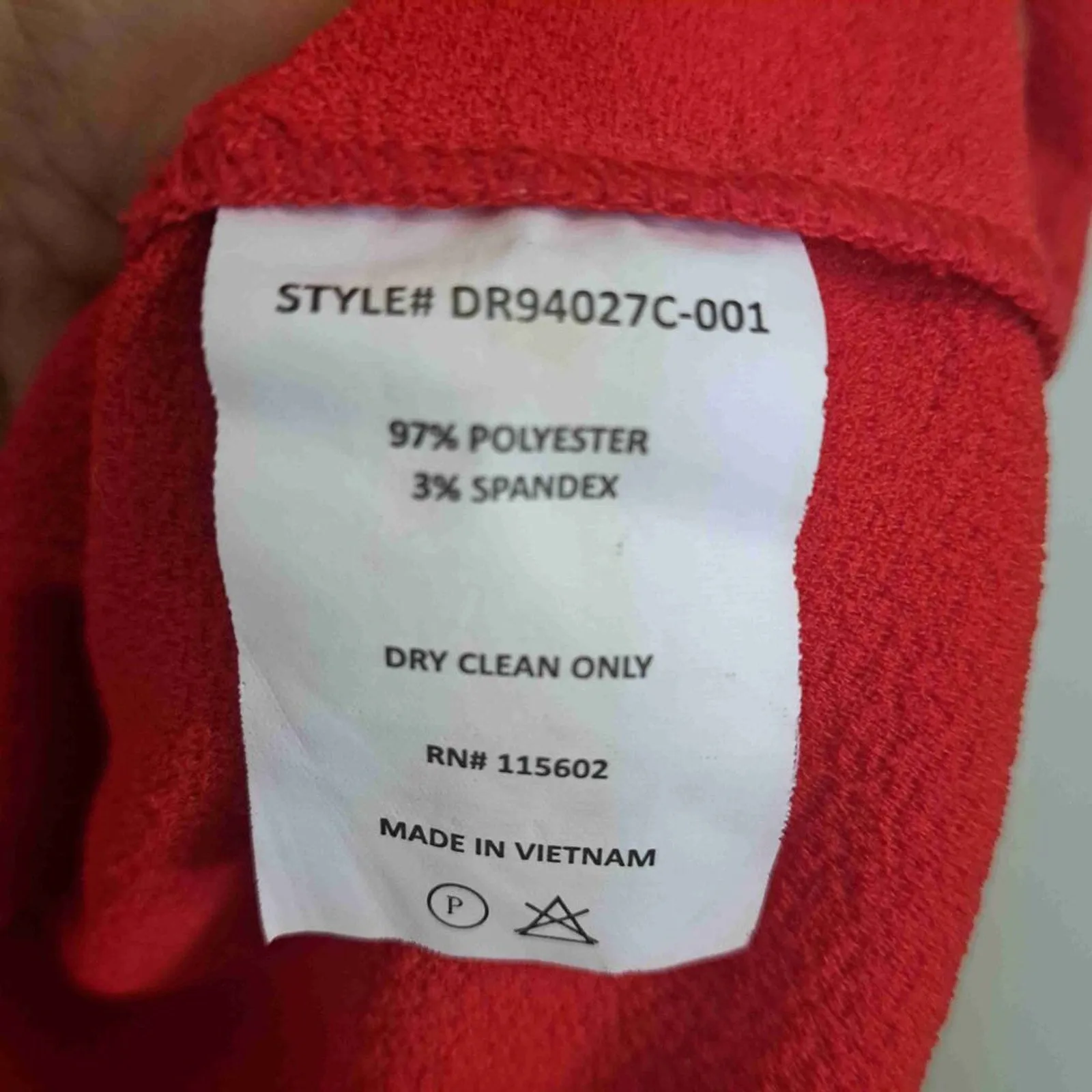 Lush Hailey Crepe Dress Red Size XS